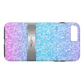 Kleurrijke retro Glitter en Sparkles Case-Mate iPhone Case (Achterkant (Horizontaal))
