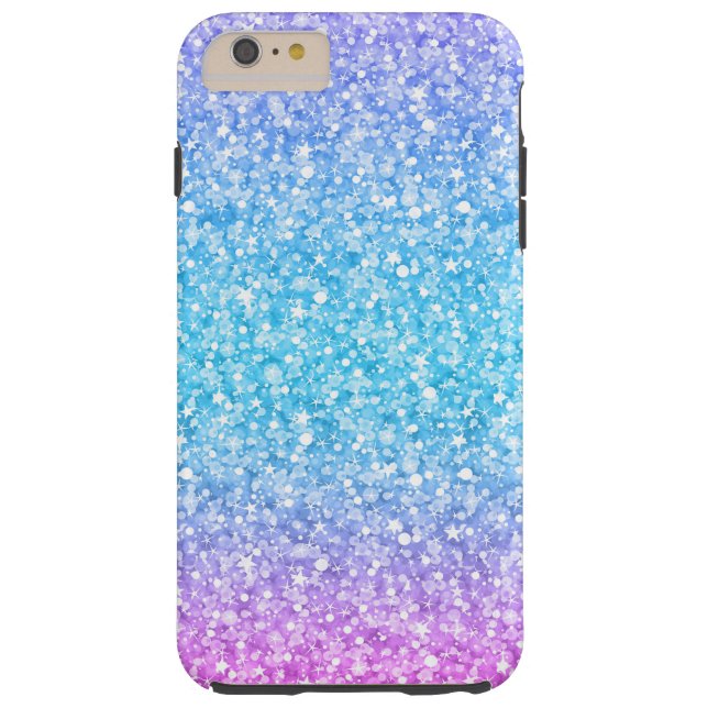 Kleurrijke retro Glitter en Sparkles Case-Mate iPhone Case (Achterkant)