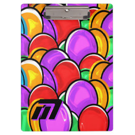 Kleurrijke Retro Golf Pop Art Op Maat Gemaakte Mon Klembord