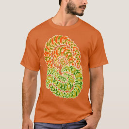 Kleurrijke Retro Groovy Funky Abstracte Droom T-shirt