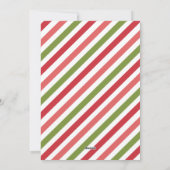 Kleurrijke Retro Groovy Holly Jolly Vibes Typograf Feestdagenkaart (Achterkant)