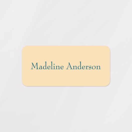 Kleurrijke Retro Kinderen Naam Labels voor Kleding (Design 1)