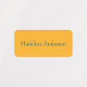 Kleurrijke Retro Kinderen Naam Labels voor Kleding (Design 2)