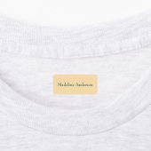 Kleurrijke Retro Kinderen Naam Labels voor Kleding (Aangebracht)