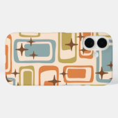 Kleurrijke Retro Mid Century Modern Atomic Abstrac Case-Mate iPhone Case (Achterkant (horizontaal))