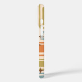 Kleurrijke Retro Mid Century Modern Atomic Abstrac Case-Mate iPhone Case (Achterkant / Links)