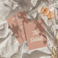 Kleurrijke Retro Minimale Plezier Moderne Bruiloft