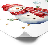 Kleurrijke Retro Oh What Fun Favors Verjaardag Poster (Hoek)