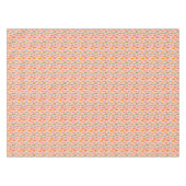 Kleurrijke Retro Ornamenten Kerstpatroon Tafelkleed (Voorkant (Horizontaal))