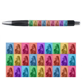 Kleurrijke Retro Pop Art Modern Custom Photo Grid Pen