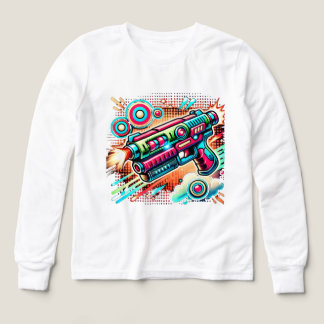 Kleurrijke Retro Pop Art Straalpistool | Futuristi