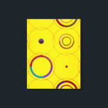 Kleurrijke Retro Pop Art Verpakt Canvas<br><div class="desc">Kleurrijke Retro Pop Art Verpakt Canvas</div>