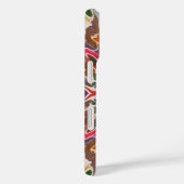 Kleurrijke retro psychedelische caleidoscoop Abstr Case-Mate iPhone Case (Achterkant / Rechts)