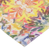 Kleurrijke retro psychedelische caleidoscoop Abstr Tafelkleed (Gekanteld)