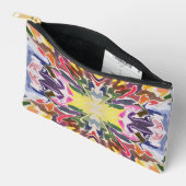 Kleurrijke Retro Psychedelische Kaleidoscoop Abstr Etui (Open)