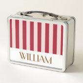 Kleurrijke retro rood Gepersonaliseerde geschenken (Achterkant)