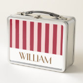 Kleurrijke retro rood Gepersonaliseerde geschenken (Voorkant)