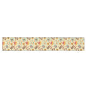 Kleurrijke Retro Runner Groovy Pastel Eetkamer Vre Lange Tafelloper (Horizontaal)