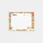 Kleurrijke retro speelse post-it notities post-it® notes (Voorkant)