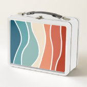 Kleurrijke retro-stijlgolven (Voorkant)