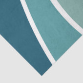 Kleurrijke retro-stijlgolven tissuepapier (Detail)