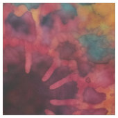 Kleurrijke Retro Tie-Dye Stof (Swatch)