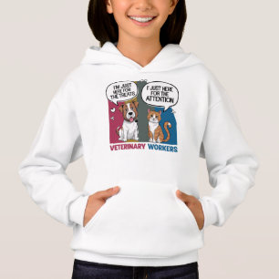 Kleurrijke Retro  Veterinair cadeau T-Shirt