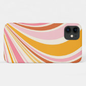Kleurrijke retro vibes Case-Mate iPhone case (Achterkant (horizontaal))