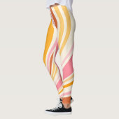 Kleurrijke retro vibes leggings (Links)