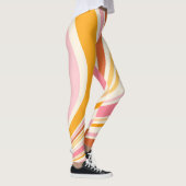 Kleurrijke retro vibes leggings (Rechts)