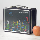 Kleurrijke Retro Video Game Gamer Gepersonaliseerd (In situ)