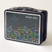Kleurrijke Retro Video Game Gamer Gepersonaliseerd (Voorkant)