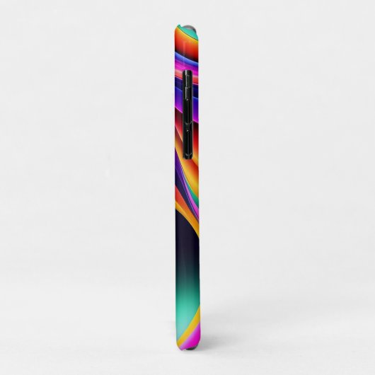 Kleurrijke Retro Waves Persoonlijk Case-Mate iPhone Case (Achterkant/links)