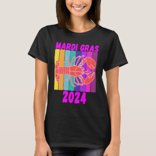 kleurrijke retroactieve Mannen Womens Fun 2024 Ma T-shirt