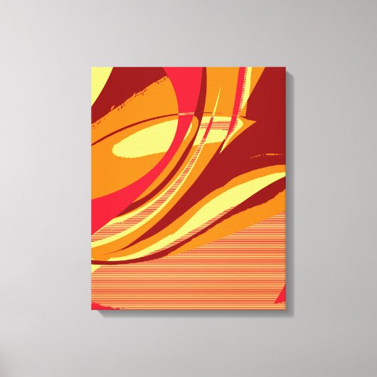 Kleurrijke retroflecterende Abstracte artikel 2 Canvas Afdruk (Voorkant)