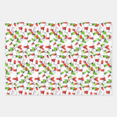 Kleurrijke retroflectorlampjes voor het verpakken inpakpapier vel (Voorkant 2)