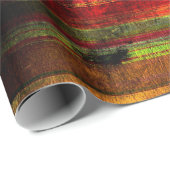 Kleurrijke Retrostreep Cadeaupapier (Rol Hoek)