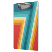 Kleurrijke Retrostrips - ontwerp van 70-80-inch Klembord (Links)