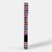 Kleurrijke Rhinestone met eigen naam Case-Mate iPhone Case (Achterkant / Rechts)