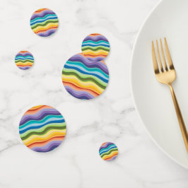 Kleurrijke rimpels patroon 2 confetti