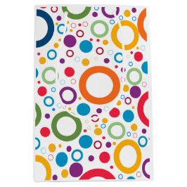 Kleurrijke Ringen  Medium Cadeauzakje