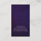 Kleurrijke Rising Phoenix Bird Visitekaartje (Achterkant)