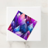 Kleurrijke Rock Crystal Art Gift Labels (In situ)