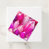 Kleurrijke Rock Crystal Art Gift Labels (In situ)