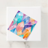 Kleurrijke Rock Crystal Art Gift Labels (In situ)