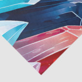 Kleurrijke Rock Crystal Art Tissue Paper Tissuepapier (Detail)