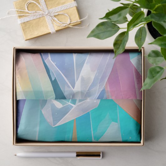 Kleurrijke Rock Crystal Art Tissue Paper Tissuepapier (Geschenk)