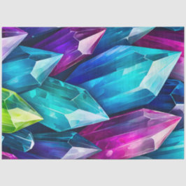Kleurrijke Rock Crystal Art Tissue Paper Tissuepapier