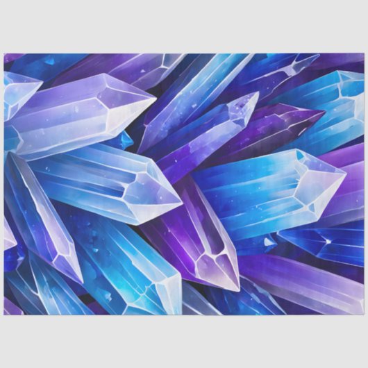 Kleurrijke Rock Crystal Art Tissue Paper Tissuepapier (Voorkant)