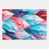 Kleurrijke Rock Crystal Art Wrapping Paper Sheets (Voorkant 2)